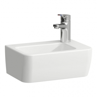 Praustuvas LAUFEN PRO 360x250x165 mm, su 1 anga maišytuvui dešinėje 
